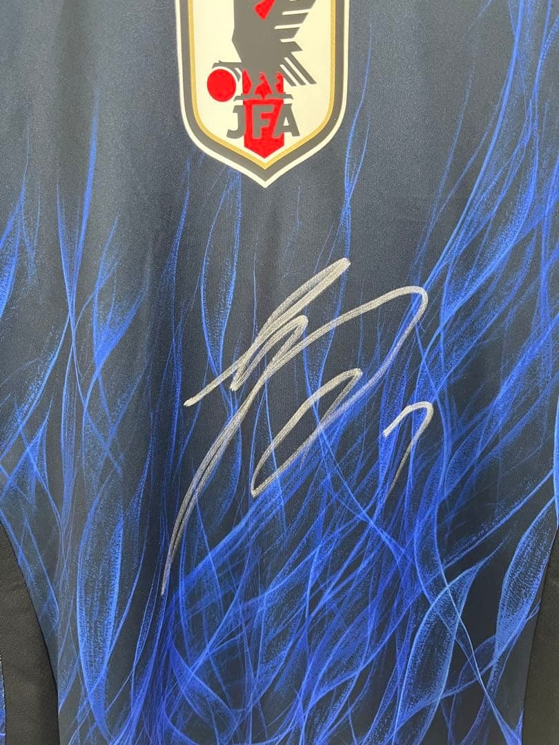 G*r様 【当選原本付/新品】三笘薫 直筆サイン入り Y-3 日本代表ユニフォー