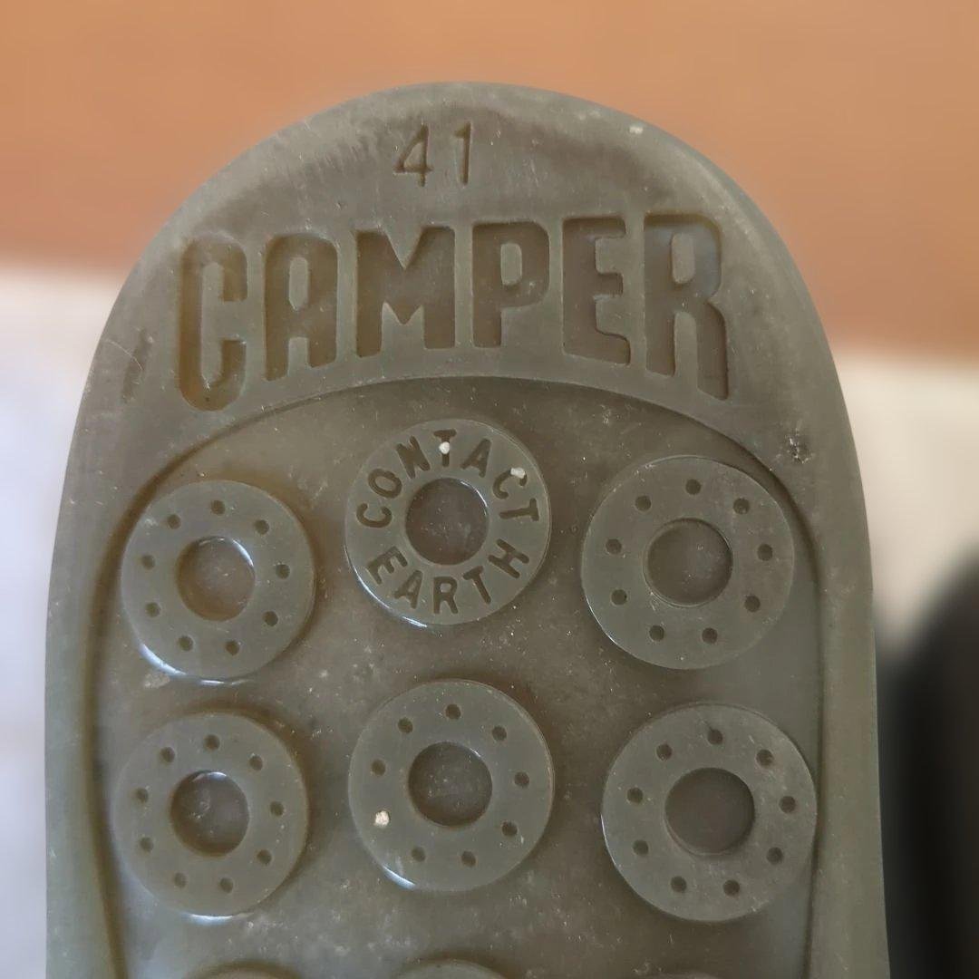 CAMPER PEU ブラック スエード スニーカー 41