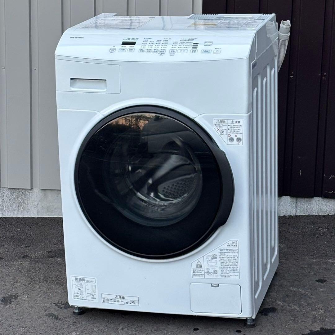 ♪送料込！設置対応◎2024アイリスオーヤマドラム式洗濯乾燥機 CDK842-W