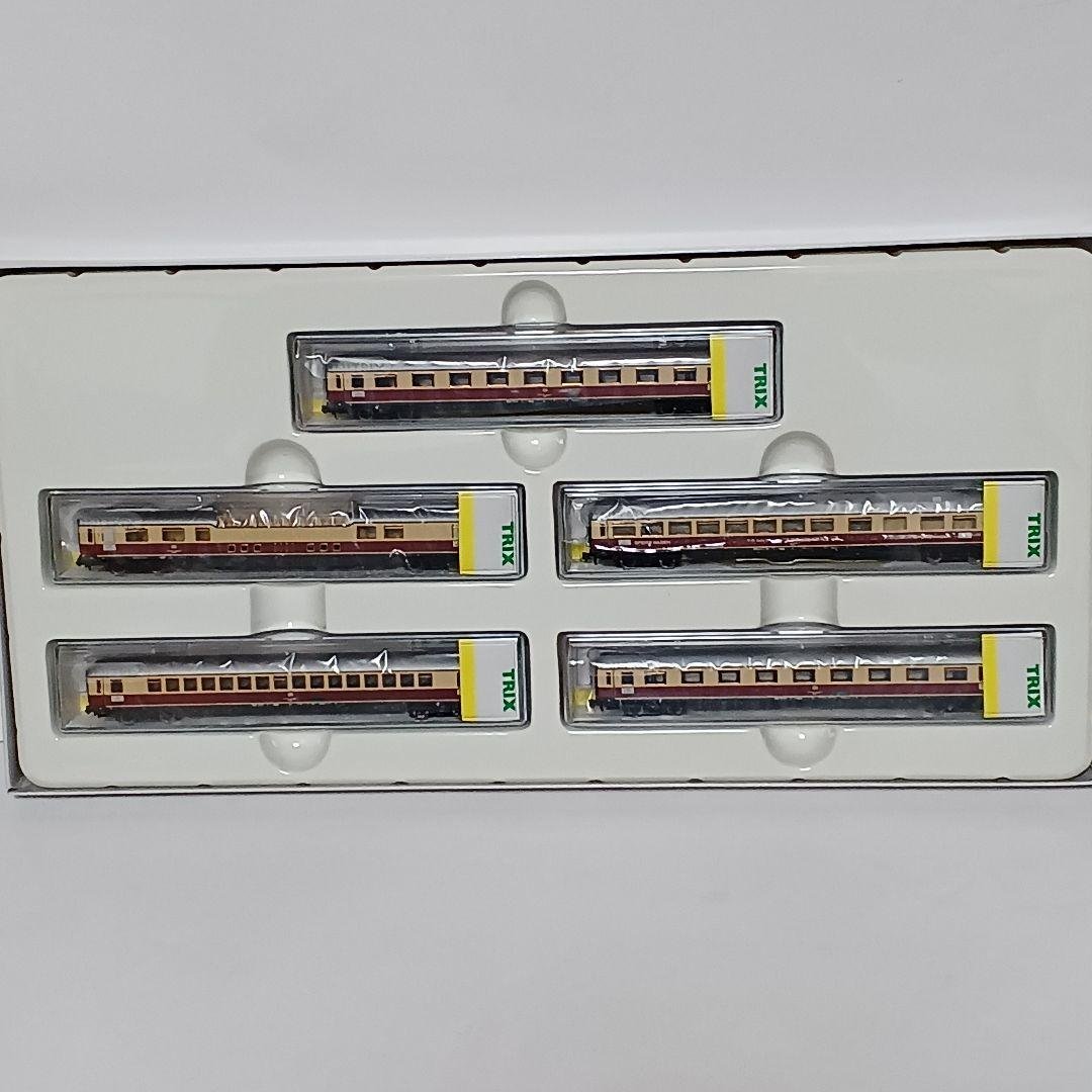 サ*ン様 ミニトリックス Nゲージ 西ドイツ ラインゴルト 客車５両セット