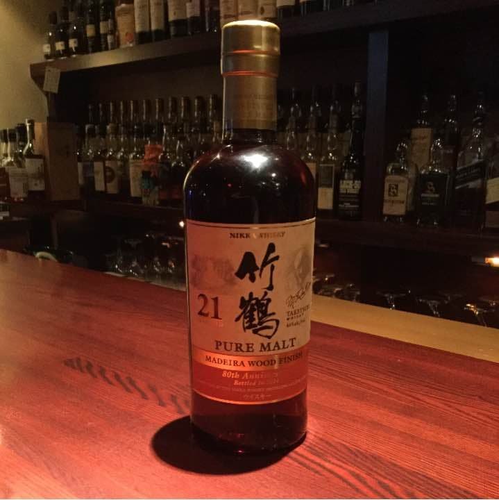 竹鶴21年 ピュアモルト マディラ・ウッド・フィニッシュ 46度 700ml