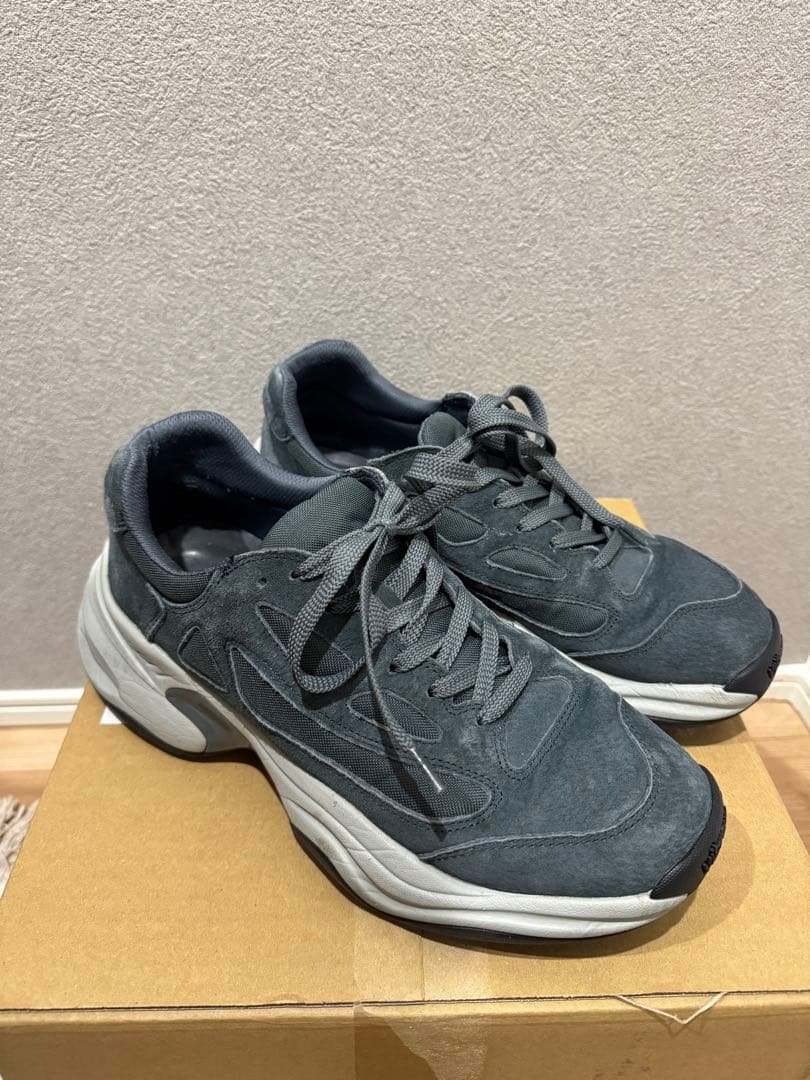 LAD MUSICIAN SNEAKER ブルー スニーカー