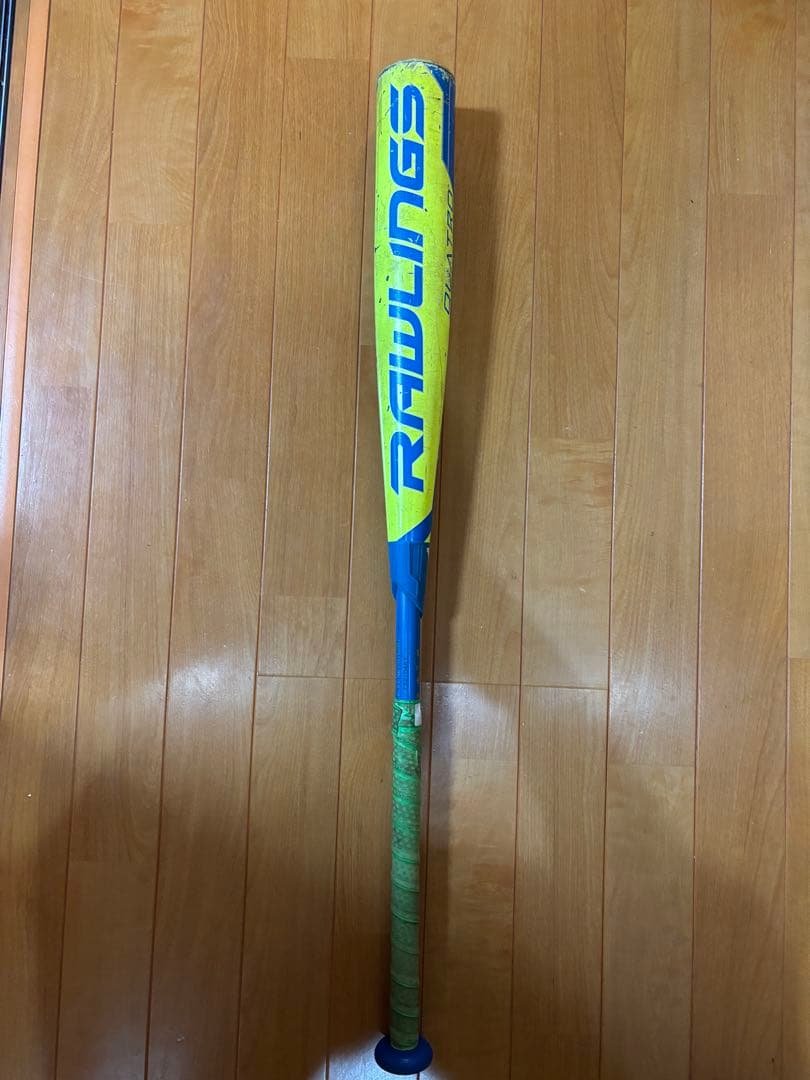 Rawlings Quatro 硬式バット イエロー/ブルー 32in22oz.