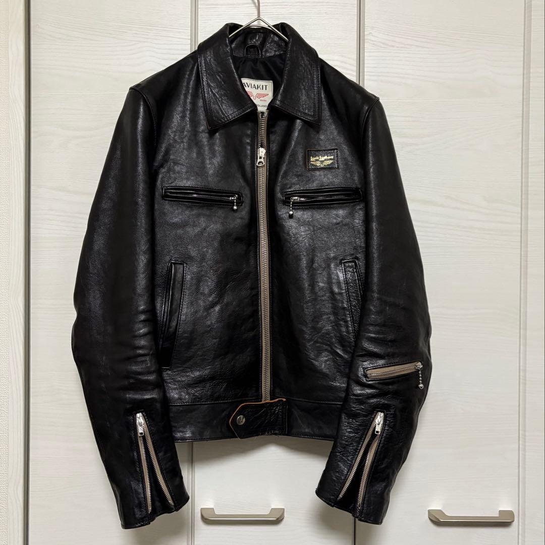 Lewis Leathers ドミネーター ベジカウ 36 シングルライダース